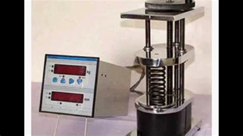 Fabrication of Helical Spring Load Testing Machine